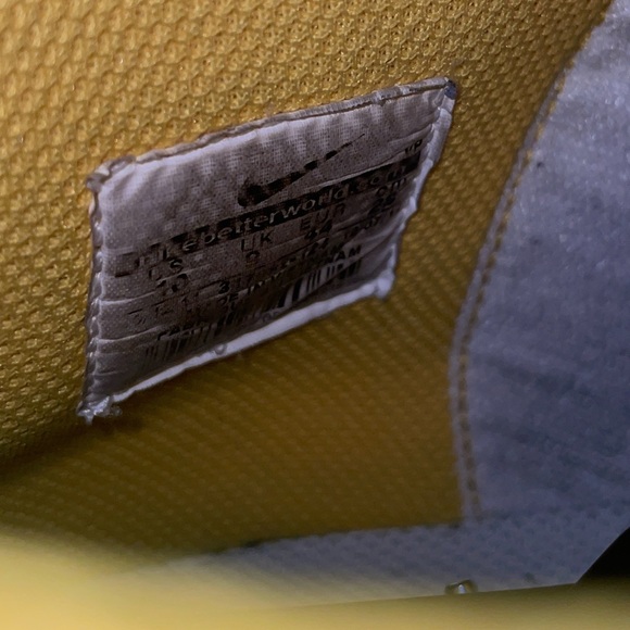 2012 Vintage Sail Pack Varsity Maize Nike Dunk Highs - Picture 5 of 5